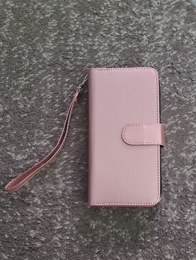 Wristlet Phone Wallet, Blush Pink
